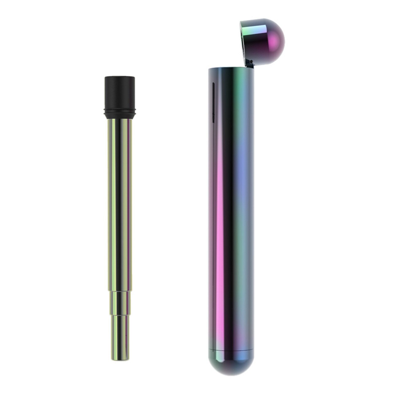 Reusable straw oil slick